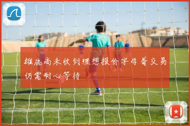 雄鹿尚未收到理想报价字母哥交易仍需耐心等待
